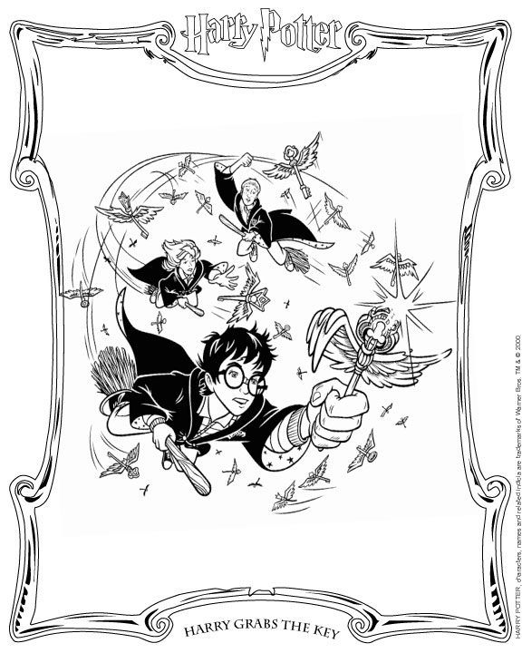 Kids-n-fun | 89 Kleurplaten van Harry Potter